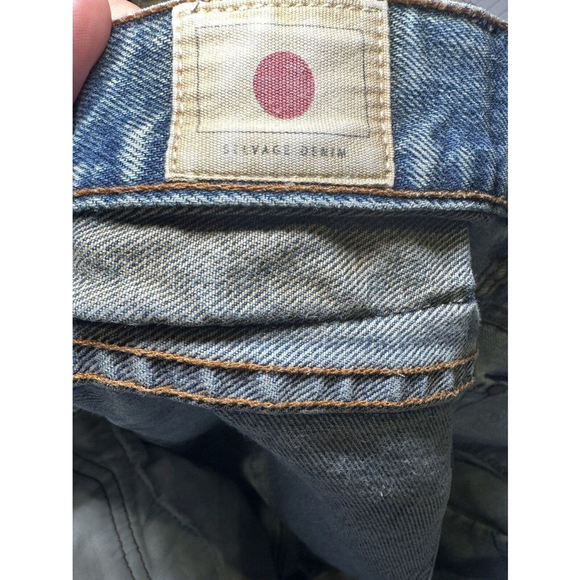 Han Kjobenhavn Blue Selvedge Selvage Denim Jeans Medium Wash 34x33 Tapered Leg - Picture 5 of 8